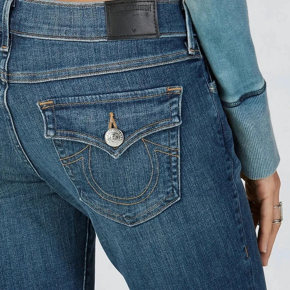 NWT‎ True Religion Joey Flare Flaps Jean Size 27 - Picture 15 of 16